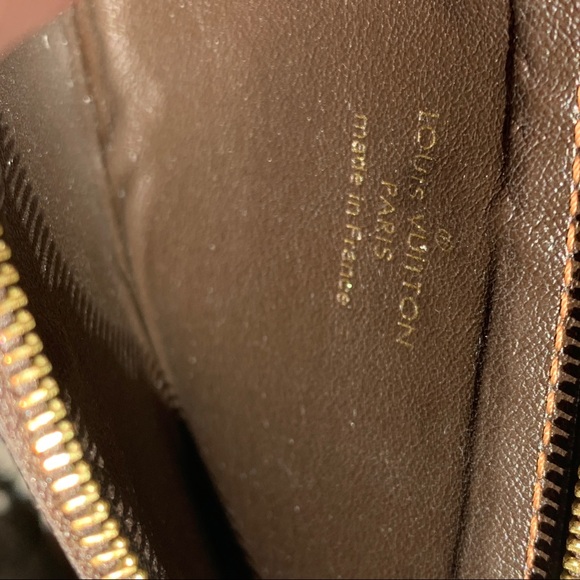 Louis Vuitton Damier Ebene Josephine Wallet Red - Picture 16 of 16